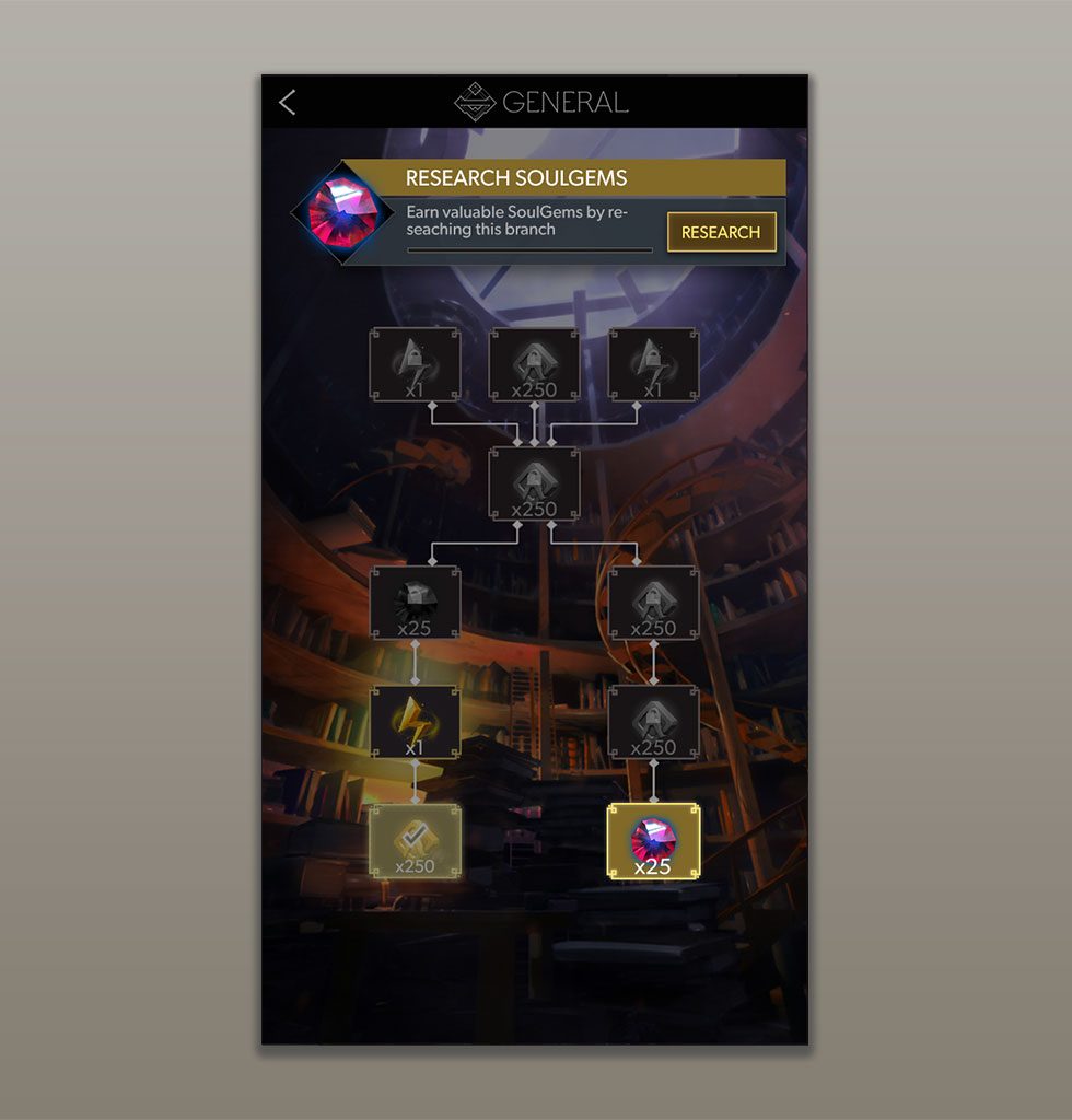 Deckstorm – Mastery Tree Scene